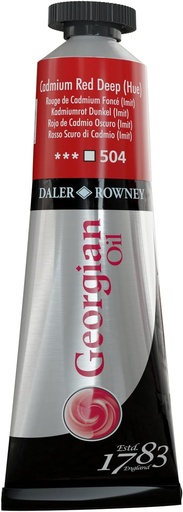 DALER ROWNEY GEORGIAN 38ML CADMIUM RED DEEP HUE