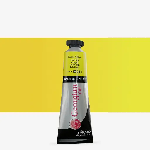 DALER ROWNEY GEORGIAN 38ML LEMON YELLOW