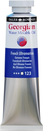 DALER ROWNEY WATER MIXABLE OIL COLOUR 37ML FRENCH ULTRAMARINE