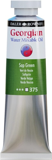 DALER ROWNEY WATER MIXABLE OIL COLOUR 37ML SAP GREEN
