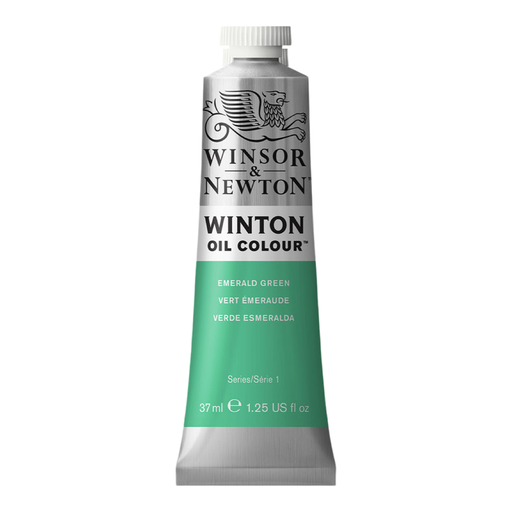 [1414241] WINSOR & NEWTON WINTON OIL COLOUR 37ML TUBE EMERALD GREEN