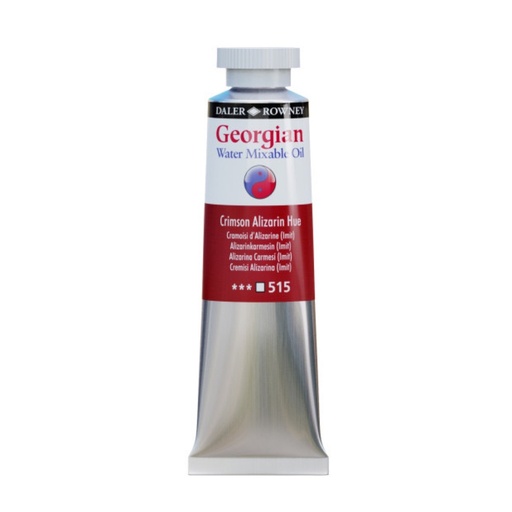 DALER ROWNEY WATER MIXABLE OIL COLOUR 37ML CRIMSON ALIZARIN HUE