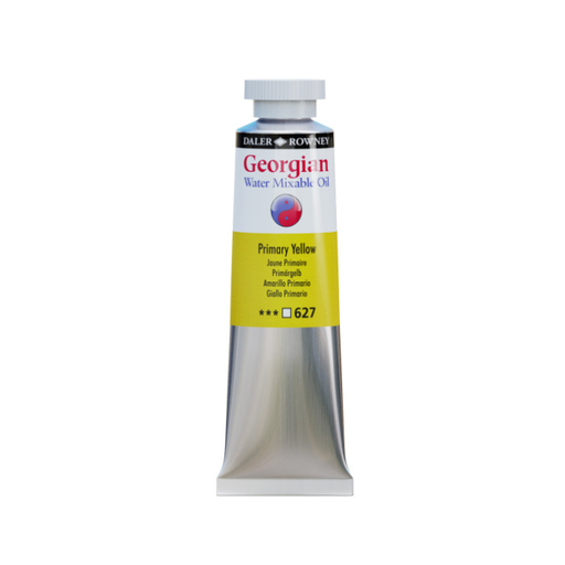 DALER ROWNEY WATER MIXABLE OIL COLOUR 37ML PRIMARY YELLOW