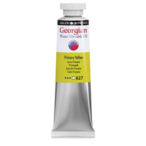 DALER ROWNEY WATER MIXABLE OIL COLOUR 37ML PRIMARY YELLOW