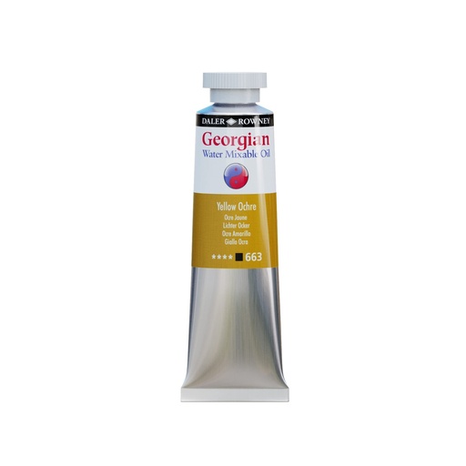 DALER ROWNEY WATER MIXABLE OIL COLOUR 37ML YELLOW OCHRE