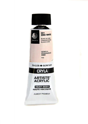 DALER ROWNEY CRYLA 75ML ZINC WHITE