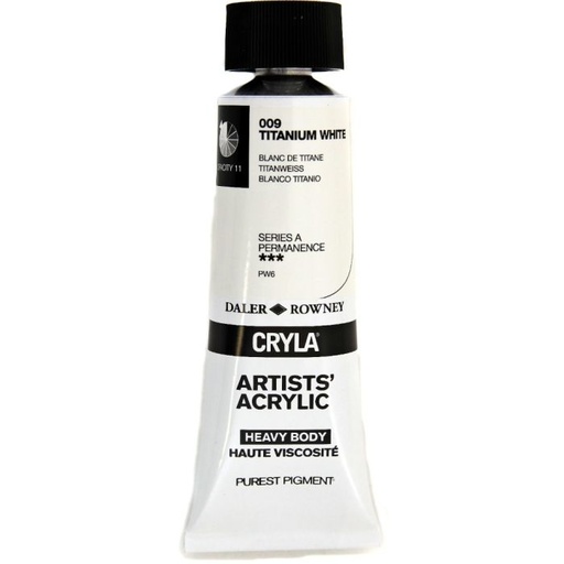 DALER ROWNEY CRYLA 75ML TITANIUM WHITE