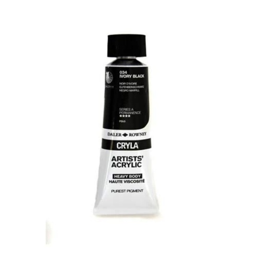 DALER ROWNEY CRYLA 75ML IVORY BLACK