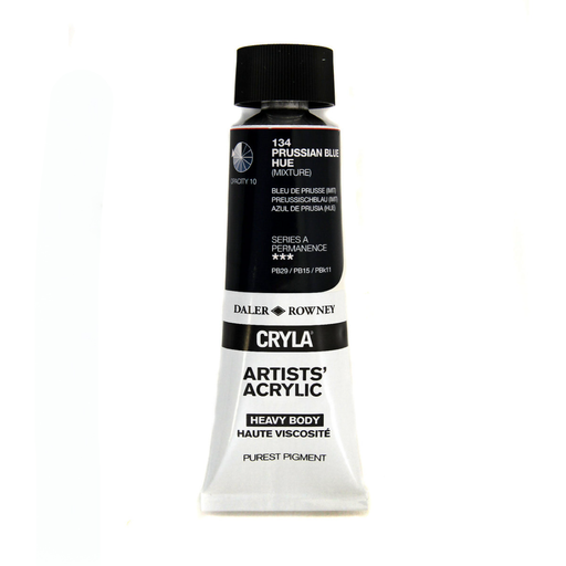 DALER ROWNEY CRYLA 75ML PRUSSIAN BLUE HUE HEAVY BODY