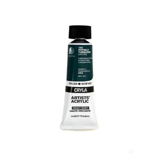 DALER ROWNEY CRYLA 75ML PHTHALO TURQUOISE