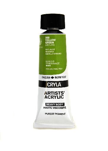 DALER ROWNEY CRYLA 75ML YELLOW GREEN