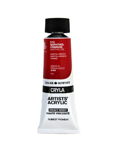 DALER ROWNEY CRYLA 75ML NAPTHOL CRIMSON