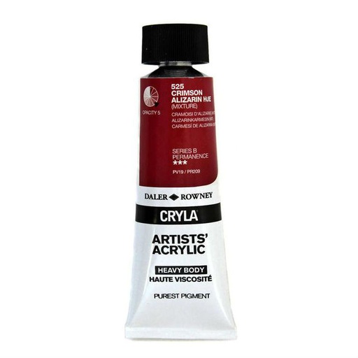 DALER ROWNEY CRYLA 75ML CRIMSON ALIZ HUE