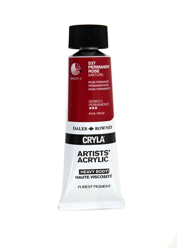 DALER ROWNEY CRYLA 75ML PERMANENT ROSE