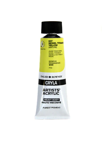 DALER ROWNEY CRYLA 75ML NICKEL TITANIUM YELLOW