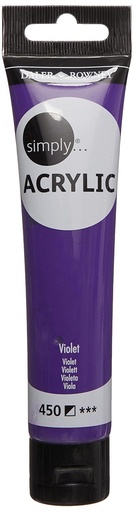 DALER ROWNEY SIMPLY ACRYLIC 75ML SL VIOLET
