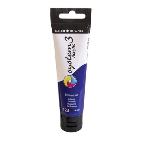 DALER ROWNEY SYSTEM3 ACRYLIC 59ML ULTRAMARINE