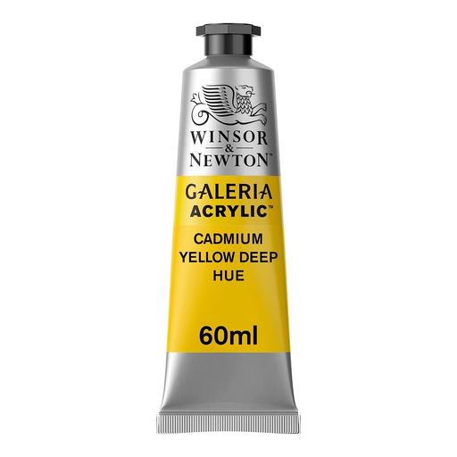 [2120115] WINSOR & NEWTON GALERIA ACRYLIC COLOUR 60ML TBE CADMIUM YELLOW DEEP HUE