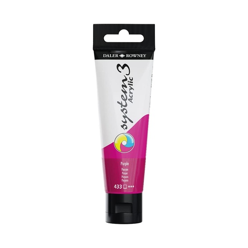 DALER ROWNEY SYSTEM3 ACRYLIC 59ML PURPLE