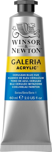 [2120138] WINSOR & NEWTON GALERIA ACRYLIC COLOUR 60ML TBE CERULEAN BLUE HUE