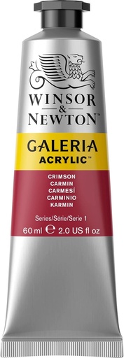 [2120203] WINSOR & NEWTON GALERIA ACRYLIC COLOUR 60ML TUBE CRIMSON