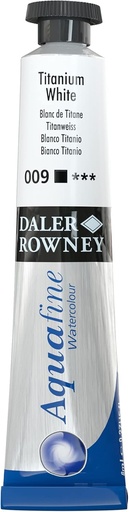 DALER ROWNEY AQUAFINE 8ML TITANIUM WHITE