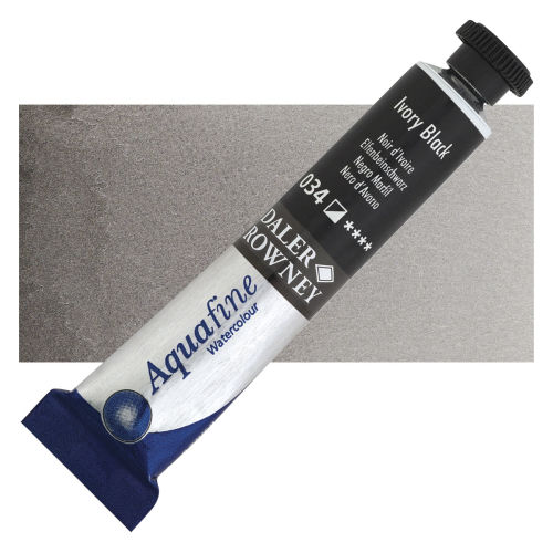 DALER ROWNEY AQUAFINE 8ML IVORY BLACK