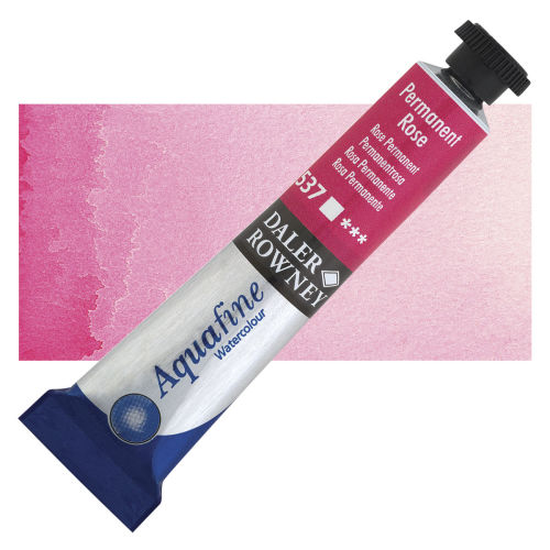 DALER ROWNEY AQUAFINE 8ML PERMANENT ROSE