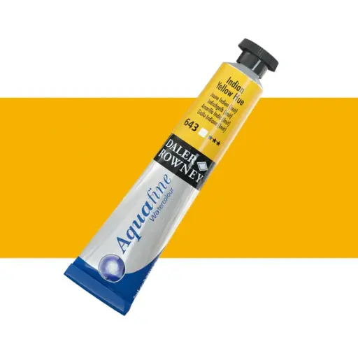 DALER ROWNEY AQUAFINE 8ML INDIAN YELLOW HUE