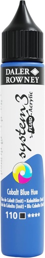 DALER ROWNEY SYSTEM3 FLUID 29.5ML COBALT BLUE HUE