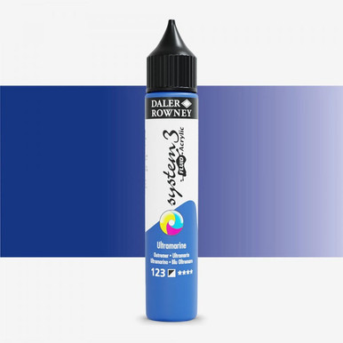 DALER ROWNEY SYSTEM3 FLUID 29.5ML ULTRAMARINE