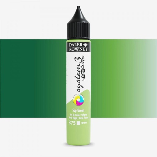 DALER ROWNEY SYSTEM3 FLUID 29.5ML PHTHALO GREEN