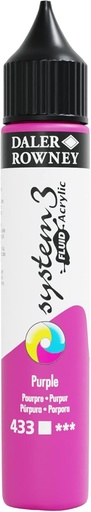 DALER ROWNEY SYSTEM3 FLUID 29.5ML PURPLE