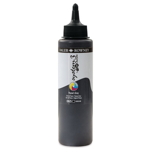 DALER ROWNEY SYSTEM3 FLUID 250ML PAYNE'S GREY
