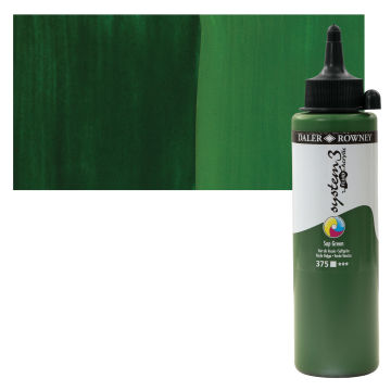 DALER ROWNEY SYSTEM3 FLUID 250ML SAP GREEN