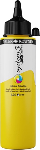 DALER ROWNEY SYSTEM3 FLUID 250ML CADMIUM YELLOW HUE