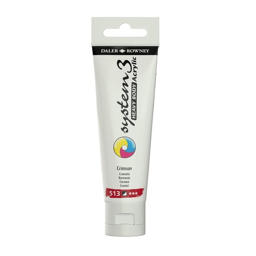 DALER ROWNEY SYSTEM3 HB 59ML CRIMSON