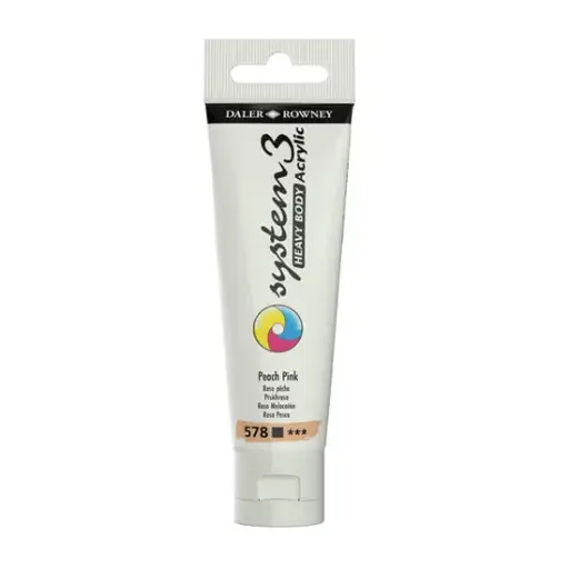 DALER ROWNEY SYSTEM3 HB 59ML PEACH PINK