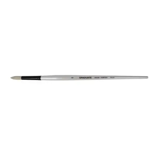 DALER ROWNEY GRADUATE LONG HANDLE BRISTLE ROUND SIZE 6