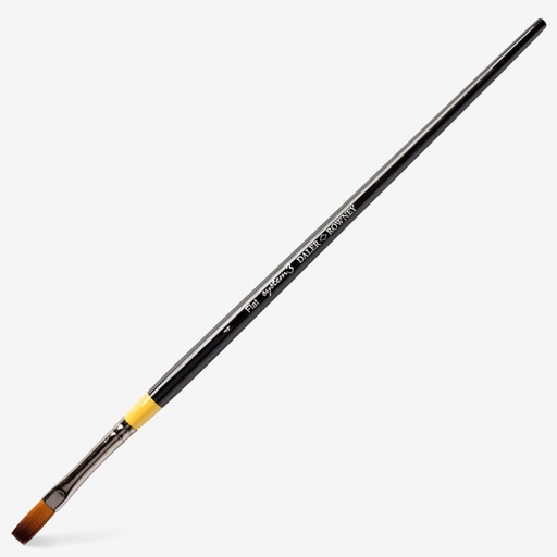 DALER ROWNEY SYSTEM3 LONG HANDLE FLAT SY44 SIZE 4