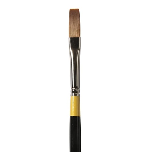 DALER ROWNEY SYSTEM3 LONG HANDLE FLAT SY44 SIZE 6