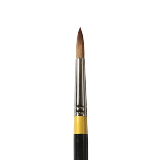 DALER ROWNEY SYSTEM3 LONG HANDLE ROUND SY45 SIZE 4