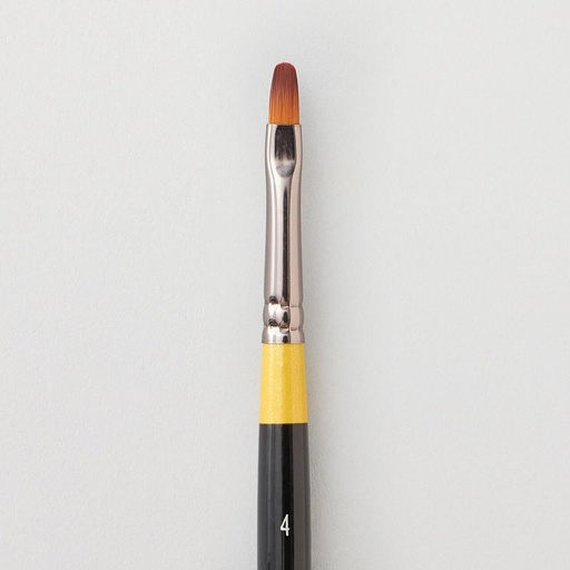 DALER ROWNEY SYSTEM3 SHORT HANDLE FILBERT SY67 SIZE 4