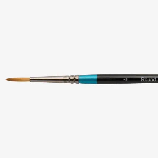DALER ROWNEY AQUAFINE SHORT HANDLE ROUND AF85 SIZE 4