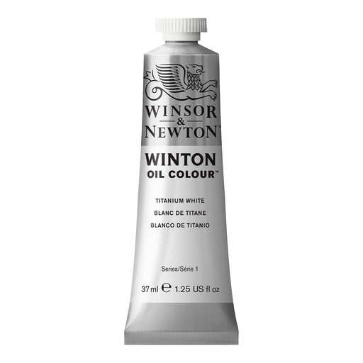 [8840005] WINSOR & NEWTON WINTON OIL COLOUR 37ML TUBE TITANIUM WHITE ROW