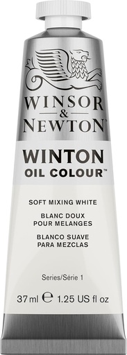 WINSOR & NEWTON WINTON OIL COLOUR 37ML TUBE SOFT MIXING WHITE