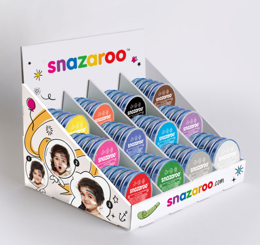 SNAZAROO CLASSIC FACE PAINTS  POTS 18ML MAKE UP