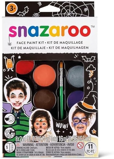 SNAZAROO HANG PACK PALETTE HALLOWEEN WESTERN EUROPE