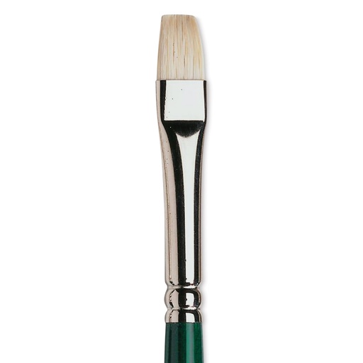 WINSOR & NEWTON WINTON HOG BRUSH SHORT FLAT NO.4