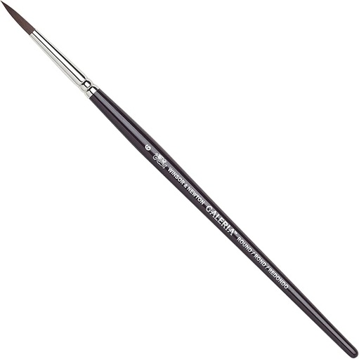 WINSOR & NEWTON GALERIA BRUSH ROUND NO.6